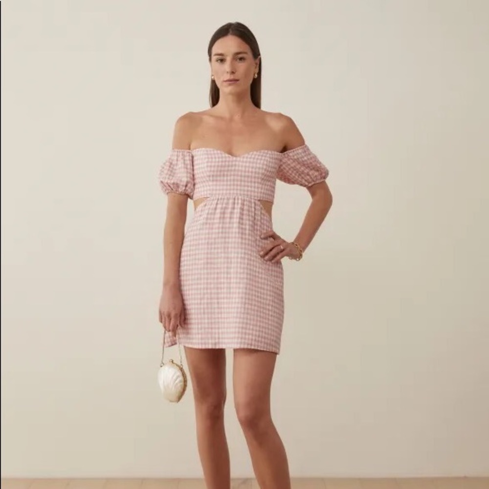 Reformation Emilia Linen Dress